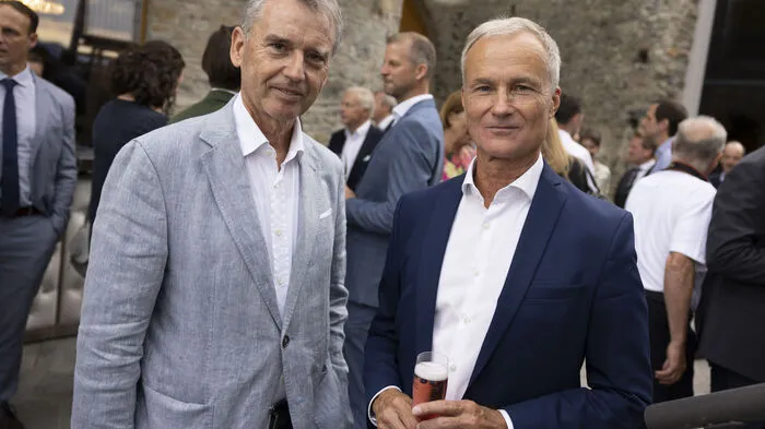 Gottfried Wulz und Ex-Wirtschaftskammer-Direktor Michael Stattmann