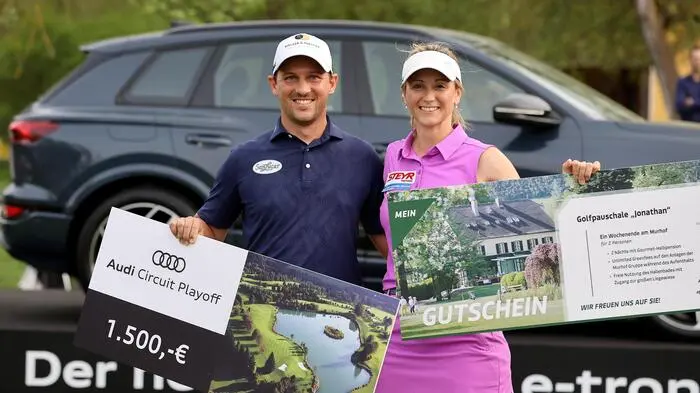 Michaela Kirchgasser und Lukas Nemecz (AUT).
