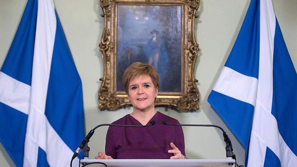 Schottlands Regierungschefin Nicola Sturgeon