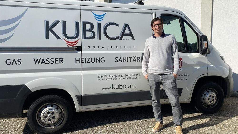 Alexander Kubica aus Kirchberg an der Raab setzt ab November auf die 4-Tage-Woche
