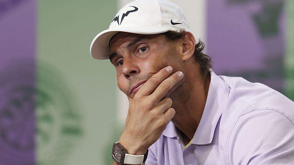 Rafael Nadal musste sein Halbfinale absagen.