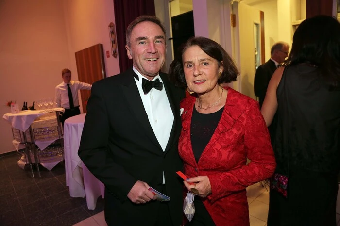 Superintendent Manfred Sauer mit Gattin Renate