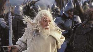Ian McKellen in seiner Paraderolle als Magier „Gandalf“ in Herr der Ringe