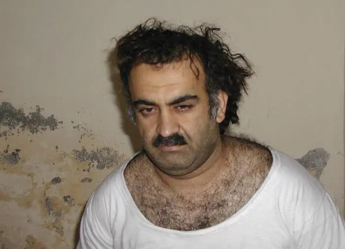 Der mutmaßliche Chefplaner von 9/11: Khalid Sheikh Mohammad (Archivbild aus 2003)