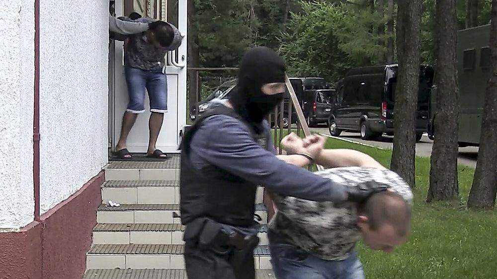 33 Mitglieder der Söldnerguppe Wagner wurden in Weißrussland festgenommen