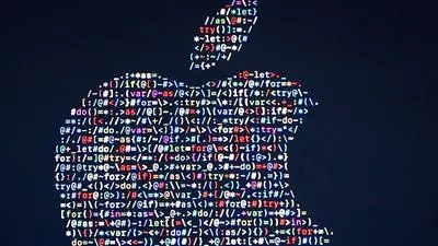 (FILES) This file photo taken on June 13, 2016 shows the Apple logo  displayed on a screen at Apple's annual Worldwide Developers Conference presentation in San Francisco, California.
Apple on July 5, 2016 announced that the coming version of software for iPhones will include an easy way for people in the US to become organ donors. The California-based technology giant said that it collaborated with Donate Live America on a feature in an iPhone Health app that will let users sign up to donate eyes, organs or tissue after the release later this year of mobile operating system iOS 10.
 / AFP PHOTO / GABRIELLE LURIE