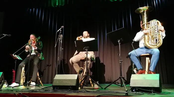 Die Gruppe "Wieder, Gansch & Paul" eröffnete mit ihrem Konzert das MIMF 2019.