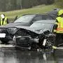 Schwerer Unfall auf der Autobahnauffahrt Bad St. Leonhard