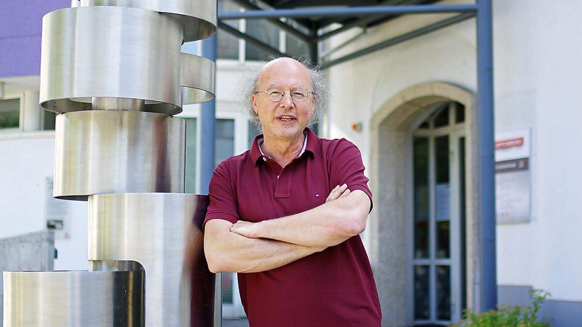 Klaus Strassmeier, Astrophysiker aus Kapfenberg, kann in der Natur gut nachdenken