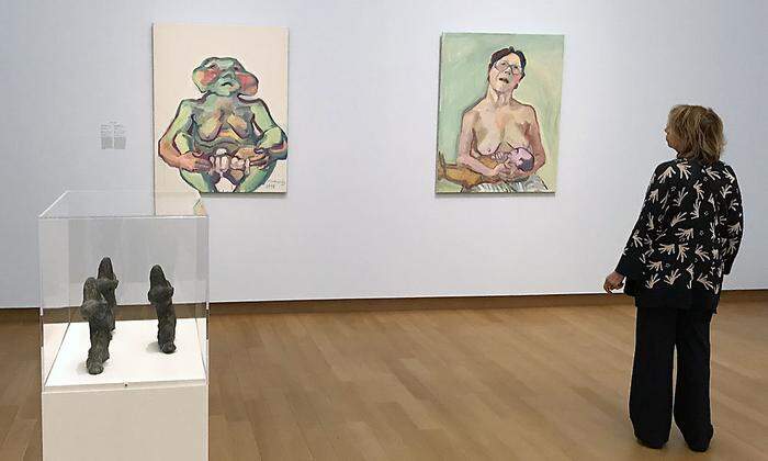 Das Stedelijk Museum Amsterdam präsentiert mit der Ausstellung 'Maria Lassnig – Ways of Being' 