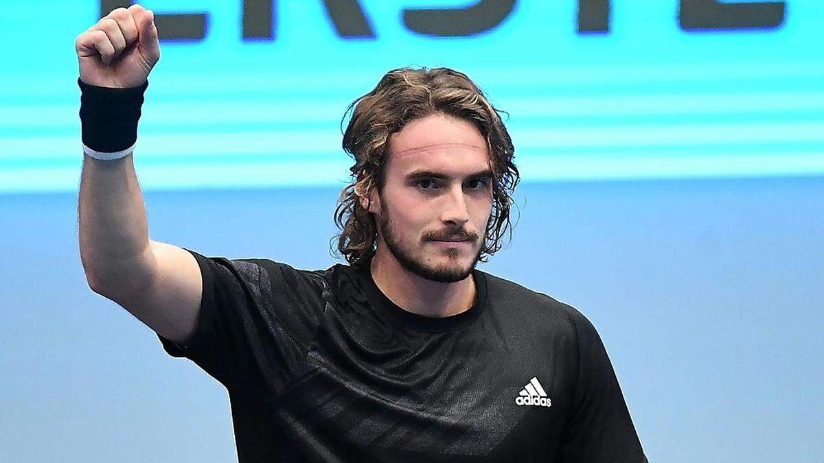 Stefanos Tsitsipas gestaltete sein Wien-Debüt positiv.