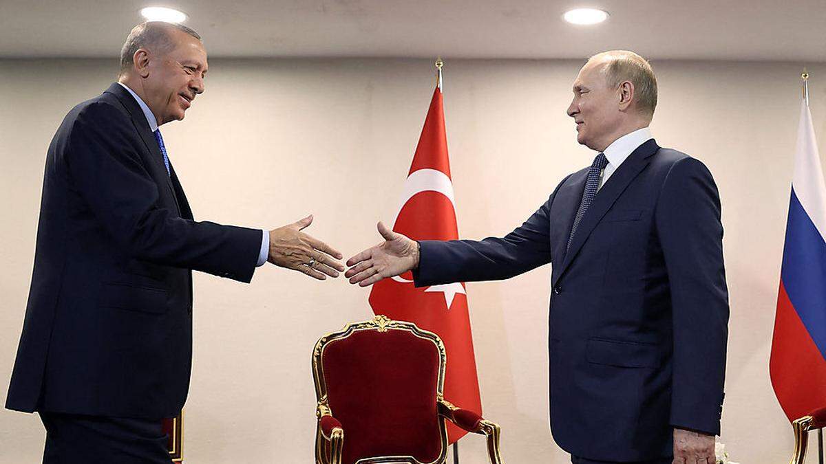 Erdogan und Putin bei einem Treffen im Juli dieses Jahres