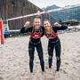 Mit der Stadtwerke-Initiative &quot;Crowdfunding&quot; wird die Karriere des Beachvolleyball-Teams Magdalena Rabitsch und Anja Trailovic angekurbelt