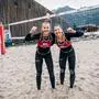 Mit der Stadtwerke-Initiative "Crowdfunding" wird die Karriere des Beachvolleyball-Teams Magdalena Rabitsch und Anja Trailovic angekurbelt