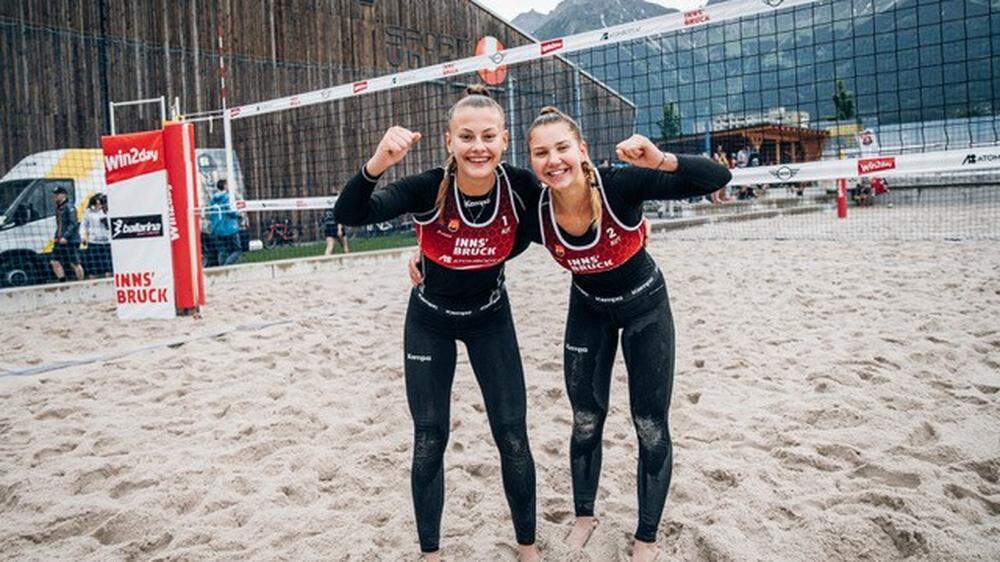 Mit der Stadtwerke-Initiative &quot;Crowdfunding&quot; wird die Karriere des Beachvolleyball-Teams Magdalena Rabitsch und Anja Trailovic angekurbelt
