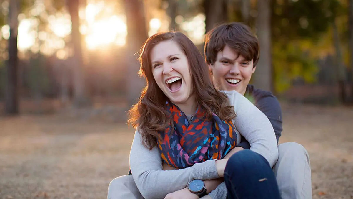 Glückliches Paar: Matt und Danielle Davis