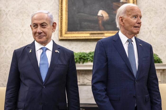 Biden und Netanyahu beantworteten vor der Presse keine Fragen