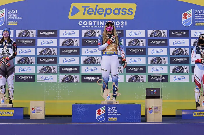  Mikaela Shiffrin (USA) Petra Vlhova (SVK) Michelle Gisin (SUI)  Hier kommen Sie zum Rennbericht!