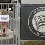 GRAZ,AUSTRIA,17.MAR.20 - VARIOUS SPORTS - Closed down sport facilities. Image shows the closed SK Sturm Graz training ground. Keywords: COVID-19, corona virus, coronavirus.
Photo: GEPA pictures/ Christian Walgram