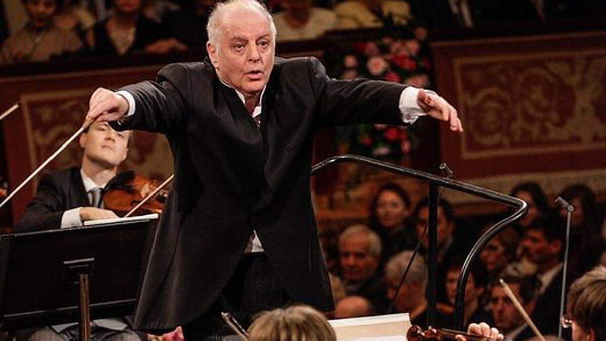 Neujahrskonzert der Wiener Philharmoniker mit Daniel Barenboim