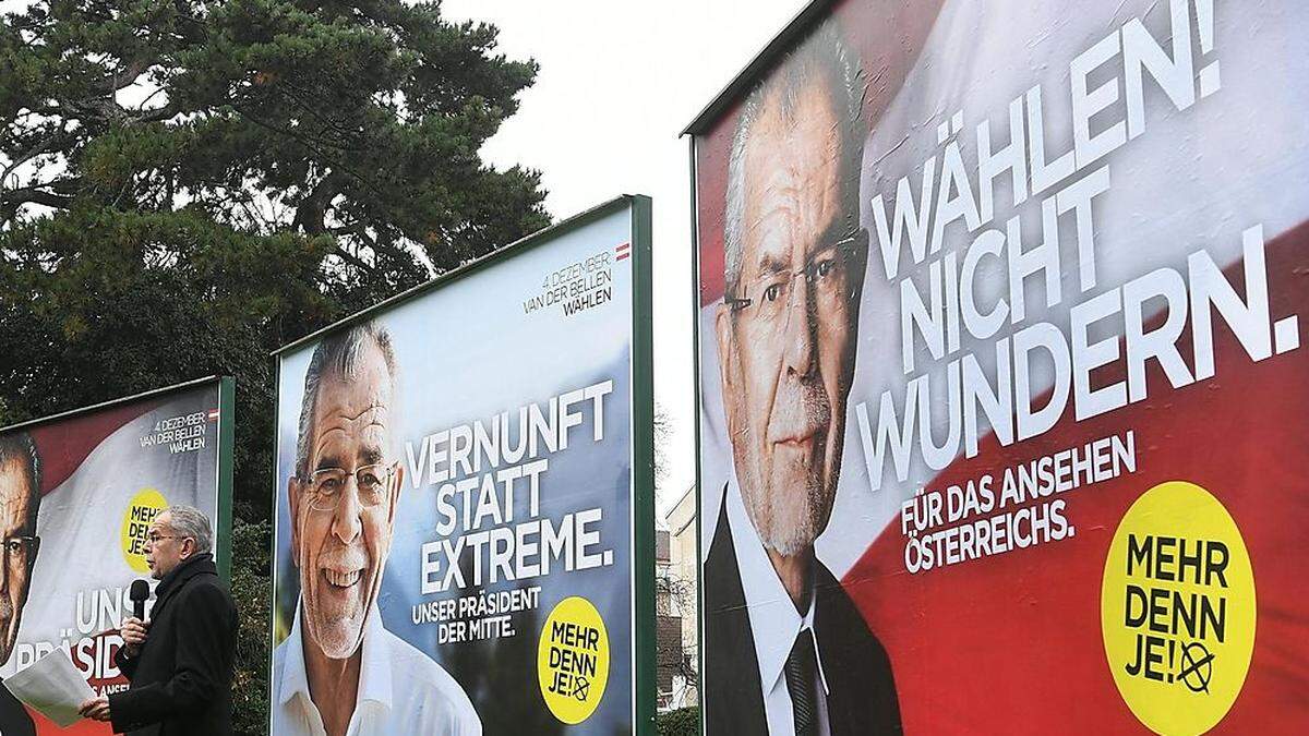 Alexander van der Bellen konnte im zweiten Wahlgang überall zulegen