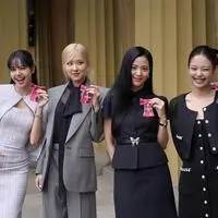 Lisa Lalisa Manoban, Rose Roseanne Park, Jisoo Kim and Jennie Kim von der K-Pop-Band Blackpink
