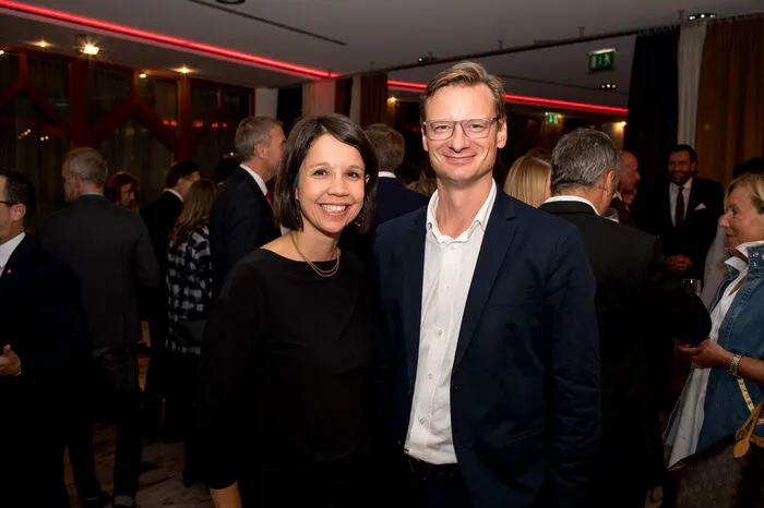 Kerstin Skof-Kneschar und Matija Kampus