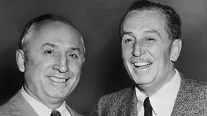 Die Brüder Walt und Roy O. Disney hatten einen großen amerikanischen Unterhaltungstraum