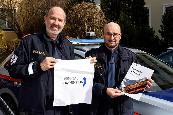 Andreas Tatschl und Johann Berger geben kostenlose Eigentumsberatungen