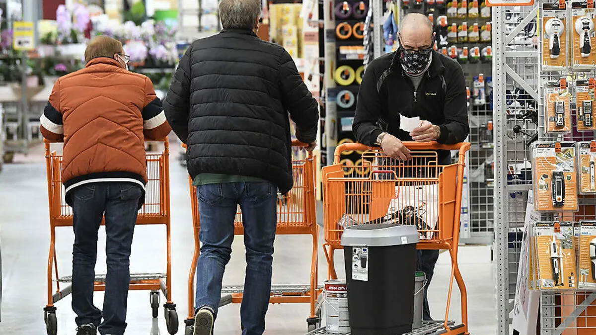 Die Baumärkte wurden am Dienstag regelrecht gestürmt 