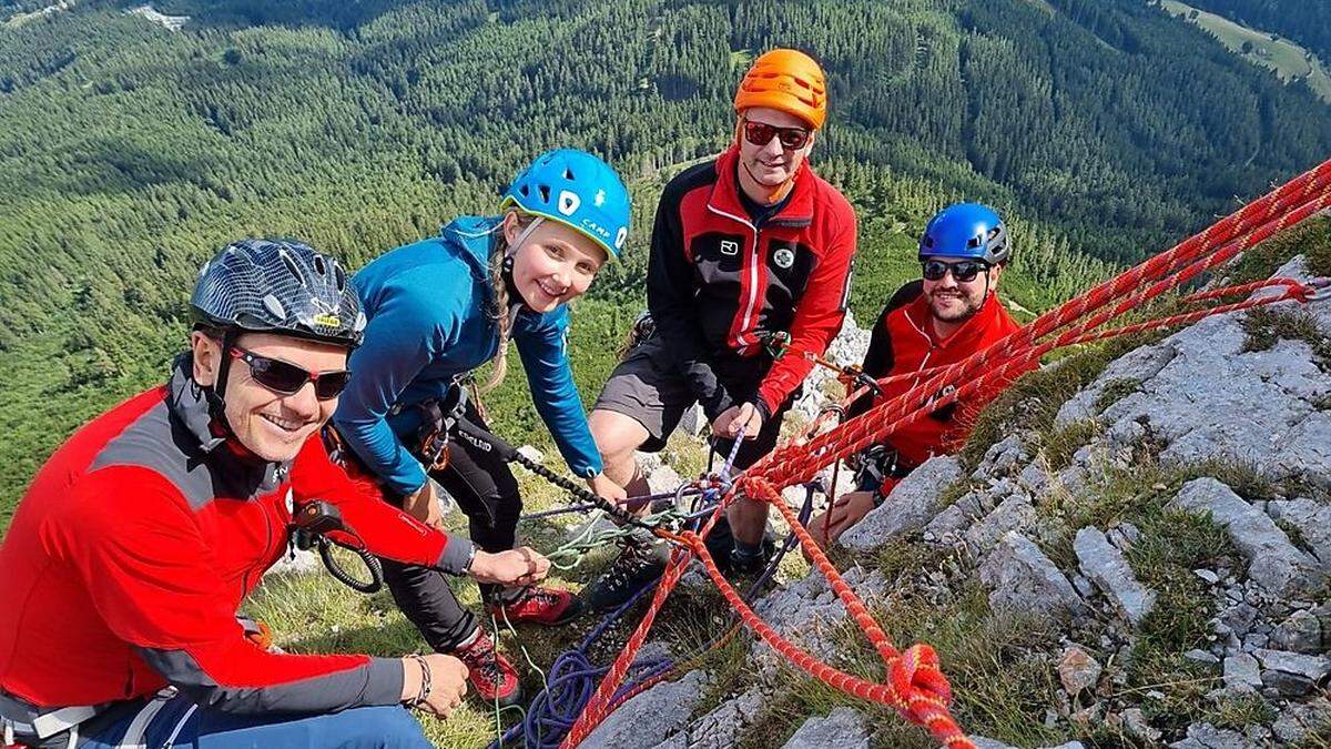 Die Mürztaler Bergrettung findet regen Zulauf.