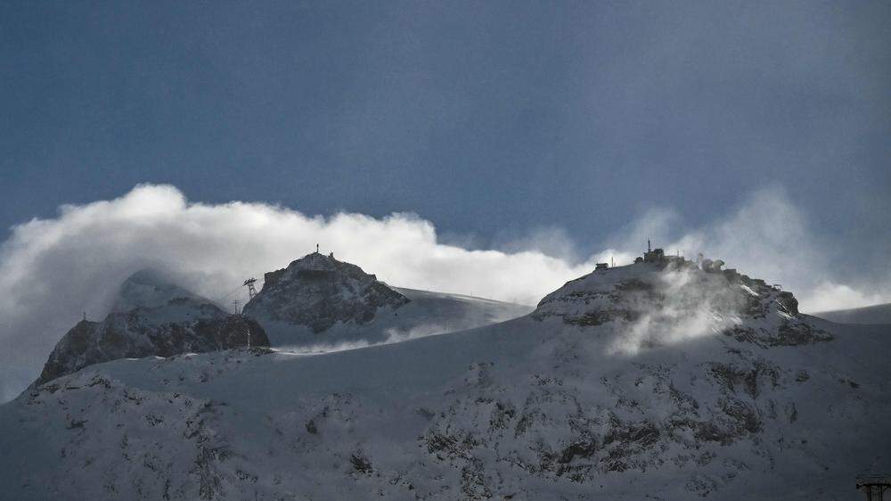 Sturmböen sind im Skigebiet Zermatt keine Seltenheit, auch Weltcuprennen sind dem Wind bereits zum Opfer gefallen