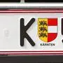 Autokennzeichen aus Klagenfurt