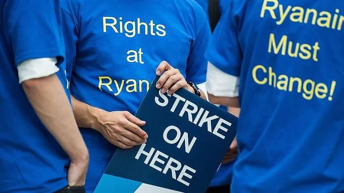 Schon am Mittwoch hatten die Piloten und Flugbegleiter der Ryanair in Deutschland ihre Arbeit niedergelegt