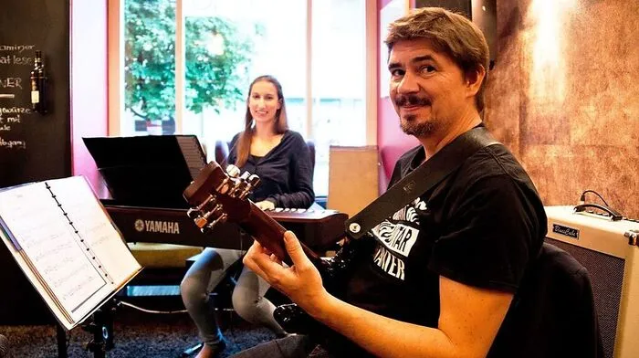 Markus Heller und Helga Pressl kreierten einen jazzigen Abend
