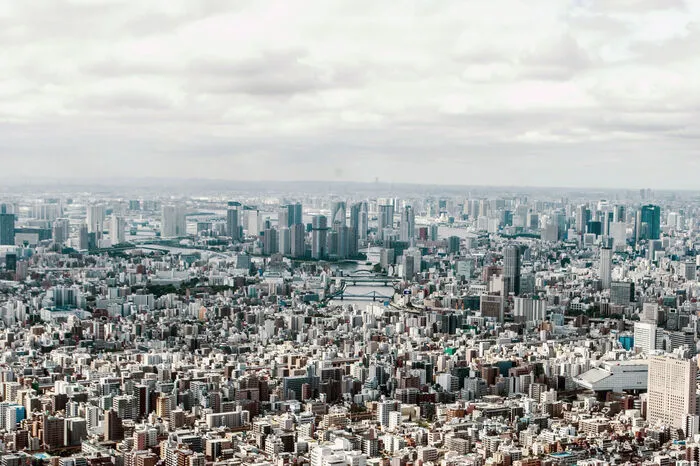 Ausflug auf den Sky Tree in Tokio mit herrlichem Blick auf die Millionenstadt.