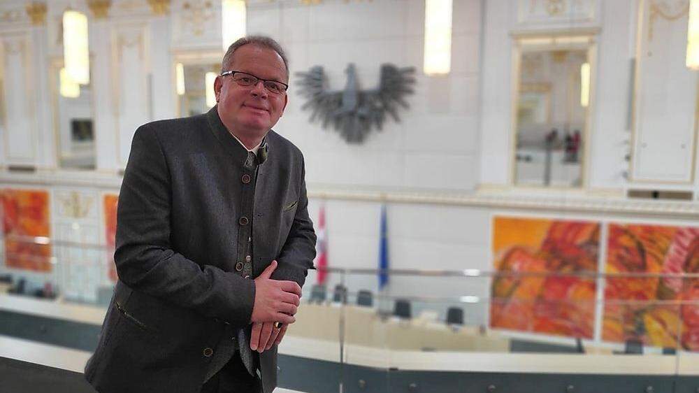 Die nächsten Termine im Nationalrat fallen für Klaus Köchl aus - er ist bis Samstagabend in Quarantäne