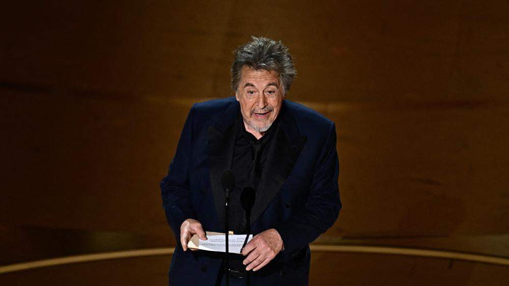 Al Pacinos Auftritt bei den Oscars sorgte für viel Verwirrung