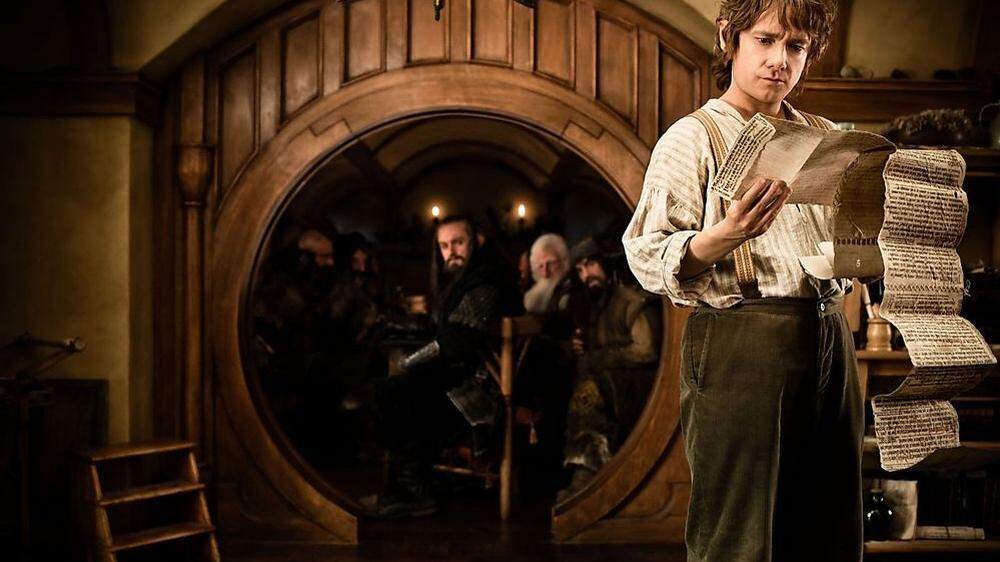 Hobbits (hier Martin Freeman als Bilbo Baggins im Kinofilm) gibt es bald in Serie