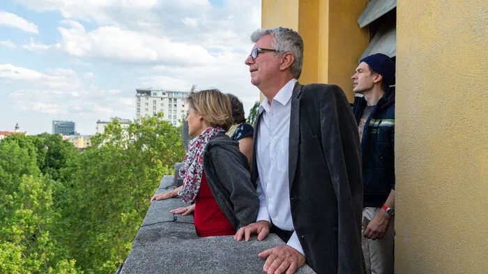 Klassiker und Dauerbrenner zugleich: die Besteigung des Turms der Grazer Kreuzkirche - Ausblick auf den Schloßberg inklusive.