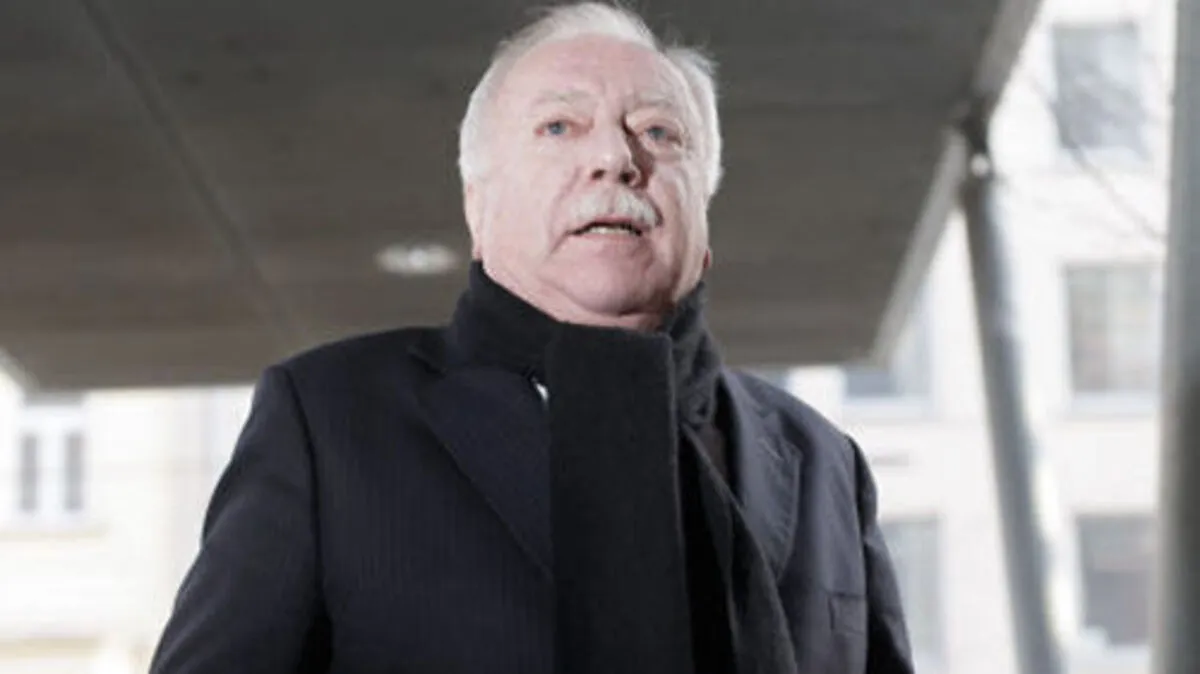Bürgermeister Häupl vor Beginn der Vorstandstagung