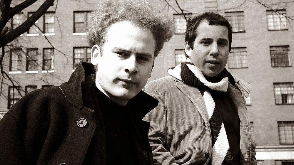 Paul Simon (rechts) und Art Garfunkel