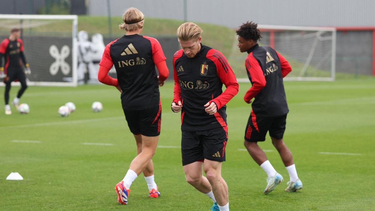 Kevin de Bruyne und Belgien treten in Ungarn an