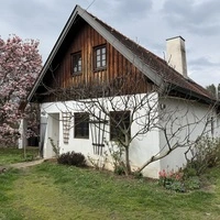 Das 120 Jahre alte Bauernhaus im Südburgenland mit dem Magnolienbaum