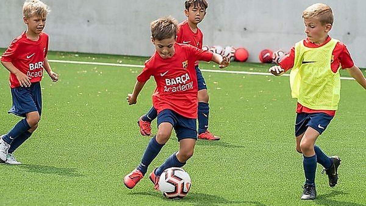 Das Barcelona-Fußballcamp ist eine einmalige Chance für Kärntens Talente