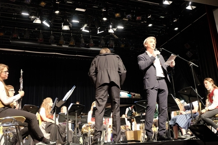 Siegmund Andraschek vom Blasmusikverband Steiermark führte humorvoll durch das Programm.