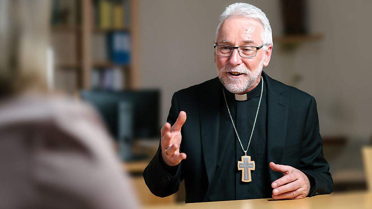 Josef Marketz feiert heuer zum ersten Mal als Kärntner Bischof Ostern