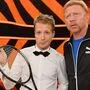 Oliver Pocher (l.) und Boris Becker auf einem Foto aus dem Jahr 2013, entstanden im Rahmen der Show "Alle auf den Kleinen"
