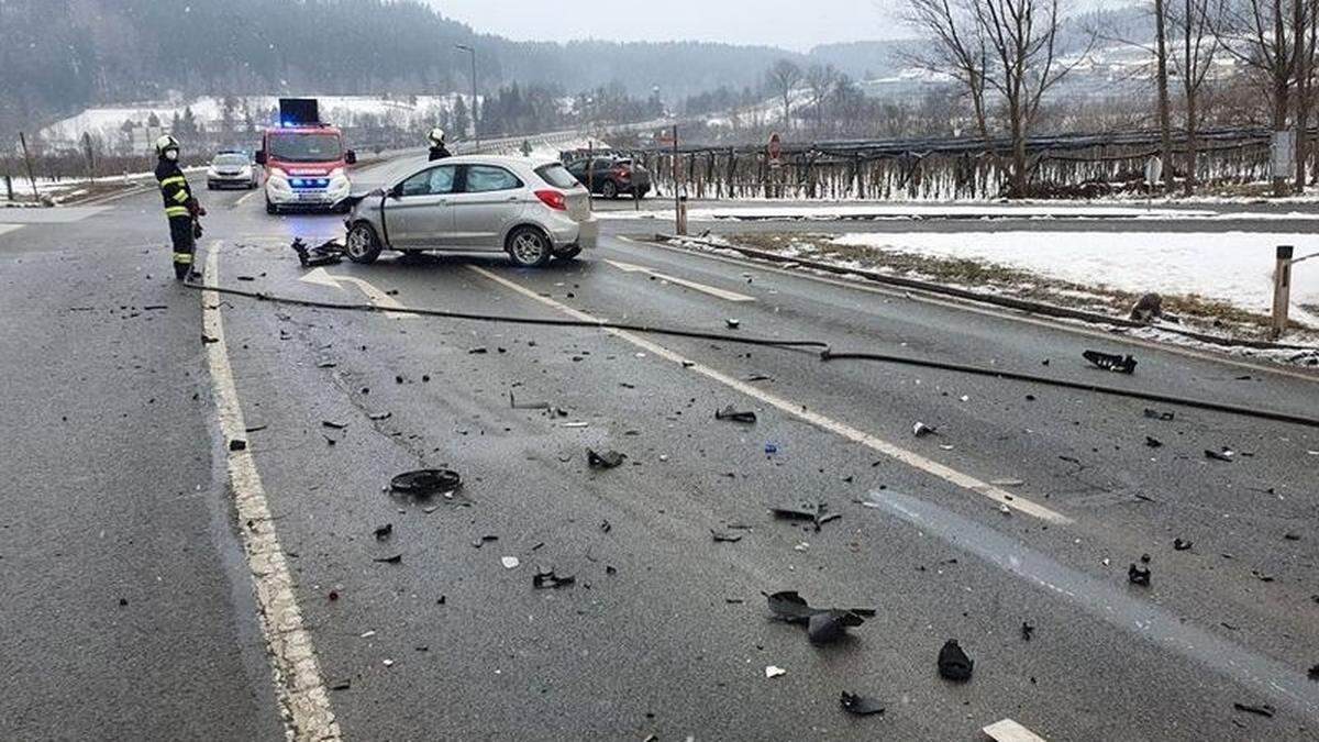 Bei dem Unfall im Jänner war eine Person verletzt worden