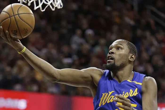 5. Basketballer Kevin Durant: 56,2 Millionen Dollar.